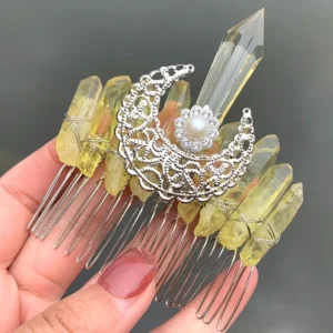 Crystal Handmade Rhinestone Comb