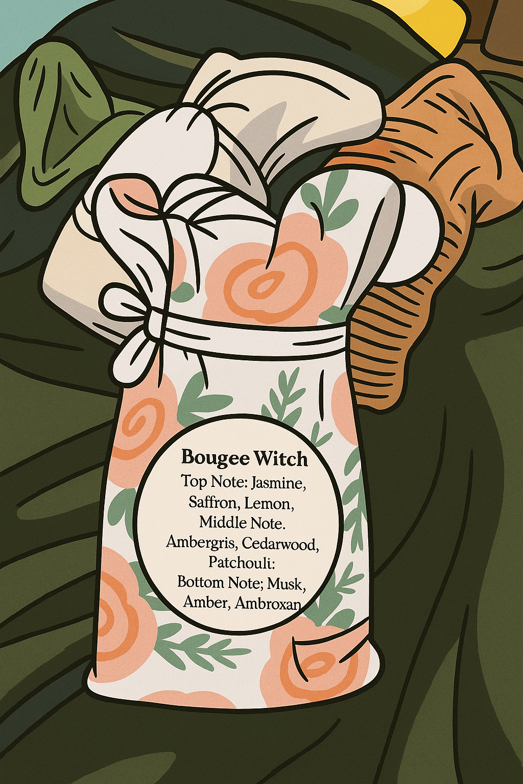 Oryza Sativa Scent Sachet — Spellbound Serenity in a Satchel